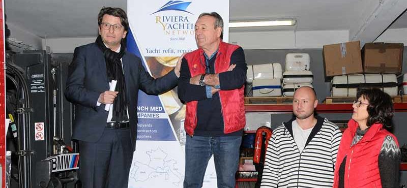 You are currently viewing Pejout Marine Services accueille les membres du Riviera Yachting Network